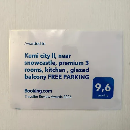 Lappland Kemiapartments Ll, Near Snowcastle, 3 Rooms, Kitchen , Glazed Balc Free Park And Heat Plug קמי
