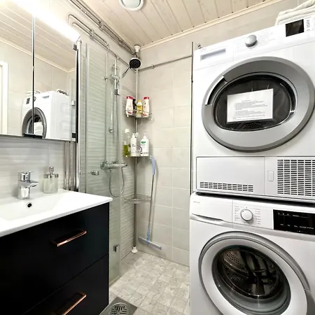 Lappland Kemiapartments Ll, Near Snowcastle, 3 Rooms, Kitchen , Glazed Balc Free Park And Heat Plug דירה קמי